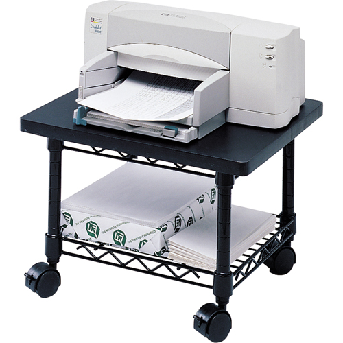 Supports mobiles sous le bureau pour imprimante/t&eacute;l&eacute;copieur Absolute Business Supply