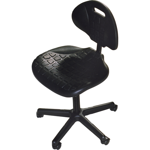 Si&egrave;ges ergonomiques robustes, Polyur&eacute;thane, Noir, Capacit&eacute; 250 lb Absolute Business Supply