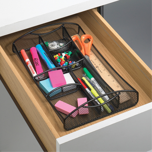 Plateaux Onyx en fil m&eacute;tallique Absolute Business Supply