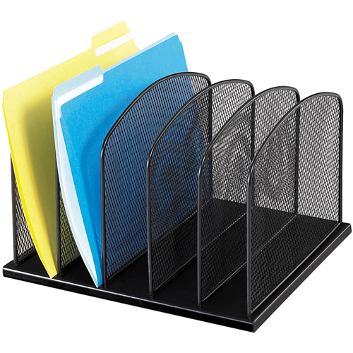 Plateaux Onyx en fil m&eacute;tallique Absolute Business Supply