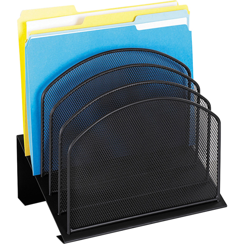 Plateaux Onyx en fil m&eacute;tallique Absolute Business Supply