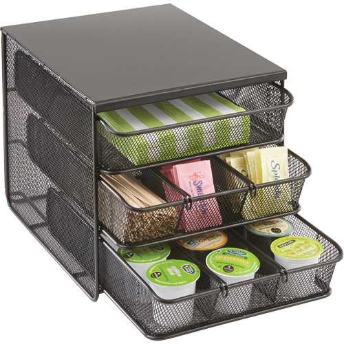 Onyx Triple Drawer Hospitality Organizer Absolute Business Supply