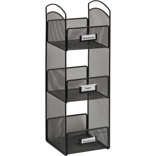 Organisateur Onyx de salle de repos en tour Absolute Business Supply