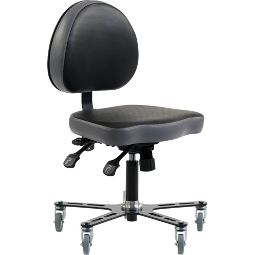 Chaise ergonomique &agrave; inclinaison r&eacute;glable SF180, Mobile, Ajustable Hauteur Absolute Business Supply