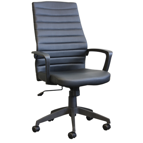 Chaise de bureau Activ A-128, Polyur&eacute;thane, Noir, Capacit&eacute; 275 lb Absolute Business Supply
