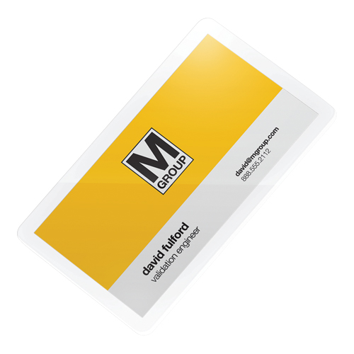 Swingline UltraClear Laminating Business Card Pouches Absolute Business Supply