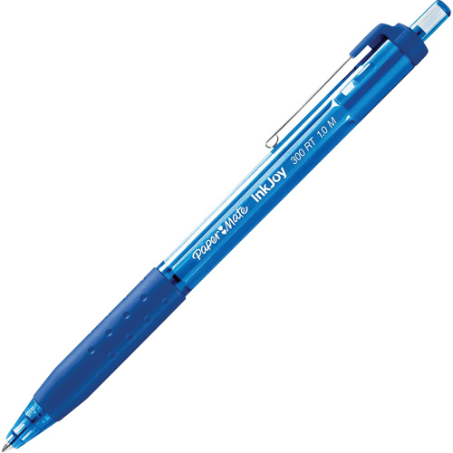 Stylo Inkjoy 300RT, Bleu, 1 mm, R&eacute;tractable Absolute Business Supply