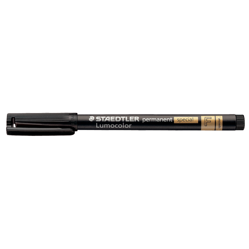 Marqueur permanent Lumocolor, Noir, Pointe Fin Absolute Business Supply