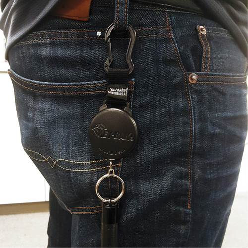 Securit Key Chains, Polycarbonate, 48" Cable, Carabiner Attachment Absolute Business Supply