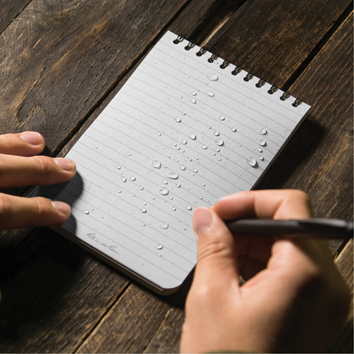 Carnet de notes de poche &agrave; spirale, Couverture souple, Havane, 100 Pages, 4" , 6"  Absolute Business Supply