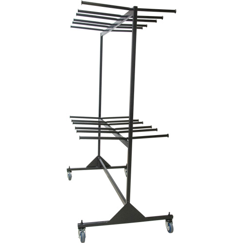 Chariot pour chaises pliantes &agrave; deux c&ocirc;t&eacute;s Absolute Business Supply