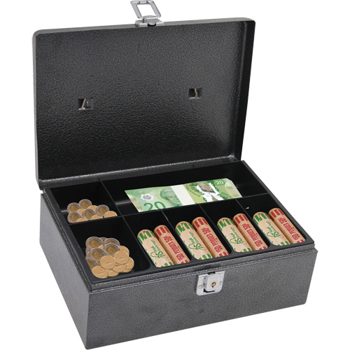 Coffre -caisse &agrave; loquet verrouillable Absolute Business Supply