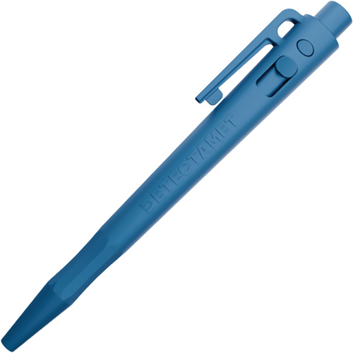 Metal Detectable & X-Ray Visible HD Pen, Blue, Retractable Absolute Business Supply