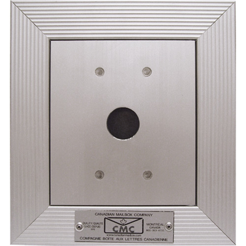Full-Recessed Key Keeper Box, Wall -Mounted, 4-9/16" x 4", Aluminum Absolute Business Supply