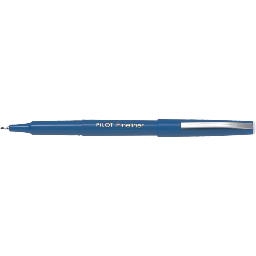 Fineliner Pen, Blue, Fine Tip Absolute Business Supply