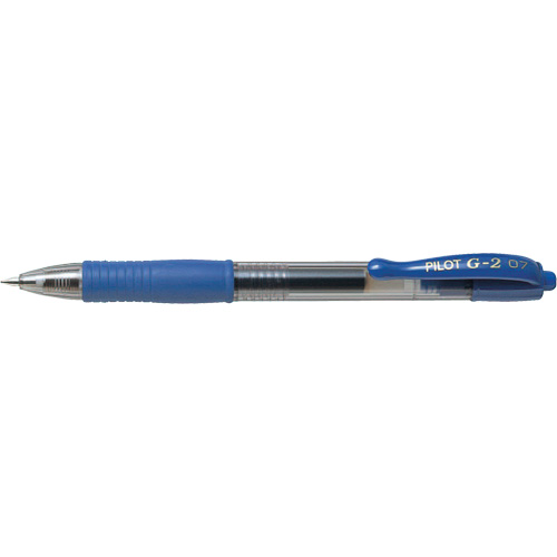 Stylo &agrave; encre gel G2, Bleu, 0,7 mm, R&eacute;tractable Absolute Business Supply