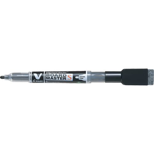 Vboard Master S White Board Marker with Eraser, Blue, Fine Tip Absolute Business Supply