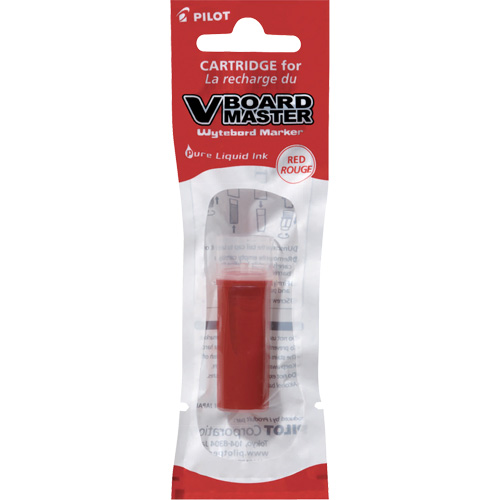 Vboard Master White Board Marker Refill, Red Absolute Business Supply