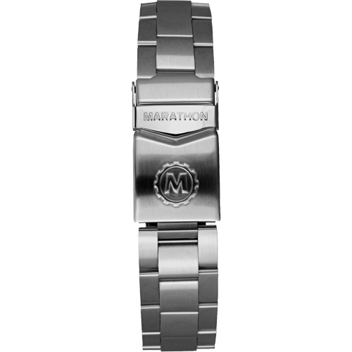 Grande montre automatique de plong&eacute;e &eacute;dition arctique GSAR avec bracelet en acier inoxydable, Num&eacute;rique, &agrave; piles, 41 mm, Argent Absolute Business Supply