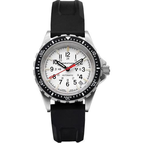 Montre automatique moyenne pour plongeur &eacute;dition arctique, Num&eacute;rique, &agrave; piles, 36 mm, Noir Absolute Business Supply