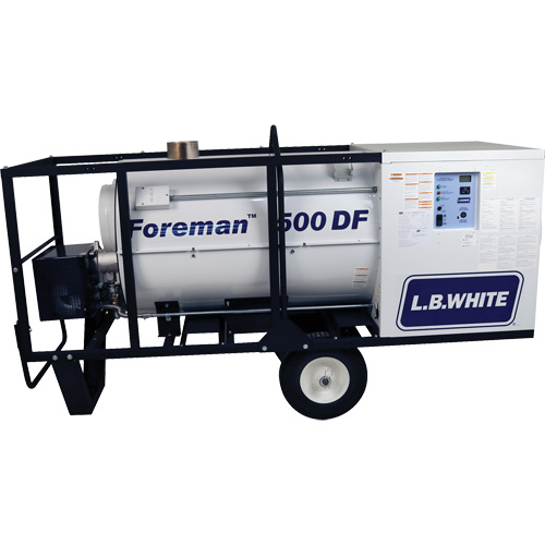 Foreman&reg; 500 Indirect-fired Portable Heater, Radiant Heat, Natural Gas, 500000 BTU/H Absolute Business Supply
