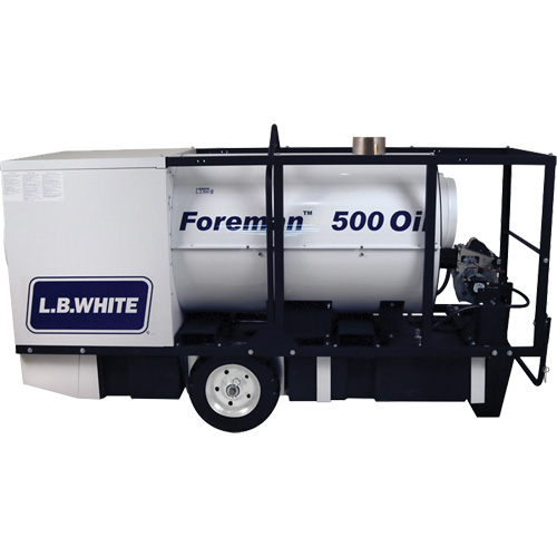 Foreman&reg; 500 Indirect-fired Portable Heater, Oil Filled, Kerosene, 500000 BTU/H Absolute Business Supply