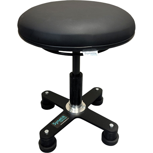 Tabouret ergonomique OmniStool, Mobile, Ajustable Hauteur, Capacit&eacute; 280 lb Absolute Business Supply