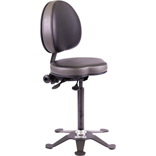 Tabouret industriel ergonomique TA190, Stationnaire, Ajustable Hauteur, Capacit&eacute; 280 lb Absolute Business Supply
