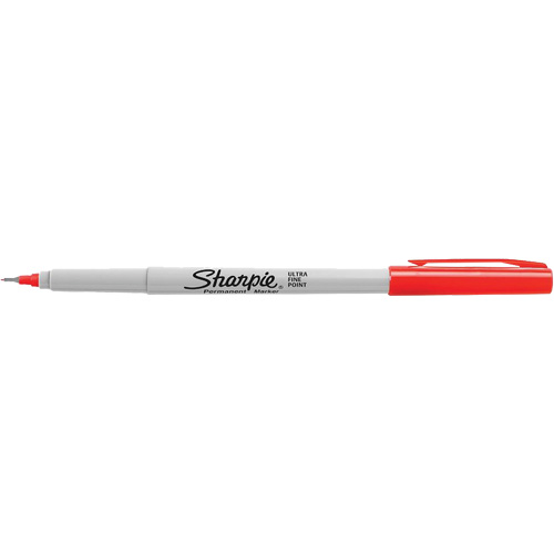 Marqueur, Rouge, Pointe Ultra fin Absolute Business Supply