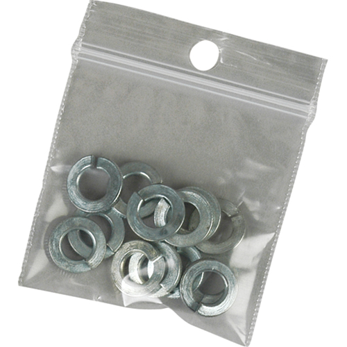 Poly Bags, Reclosable, 5" x 3", 4 mils Absolute Business Supply