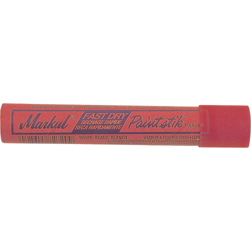 Fast Dry Paintstik&reg; Paint Marker -50° to 150°F, Solid Stick, Red Absolute Business Supply