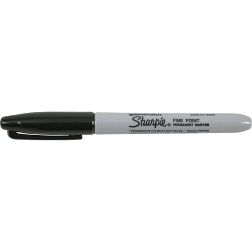 Permanent Markers - #15, Black, Fine Tip Absolute Business Supply