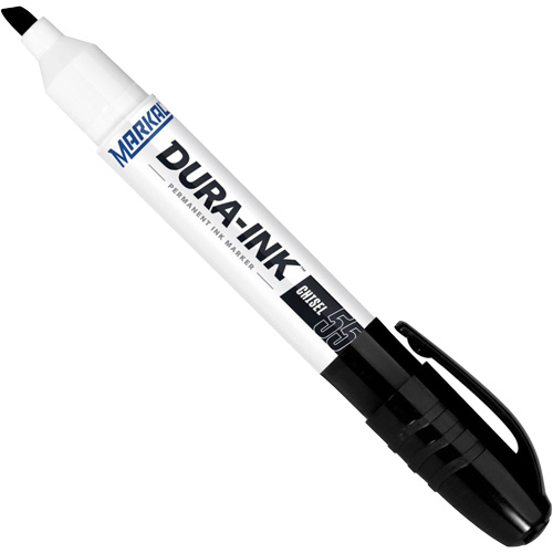 Dura-Ink&reg; 55 Permanent Marker, Black, Chisel Tip Absolute Business Supply