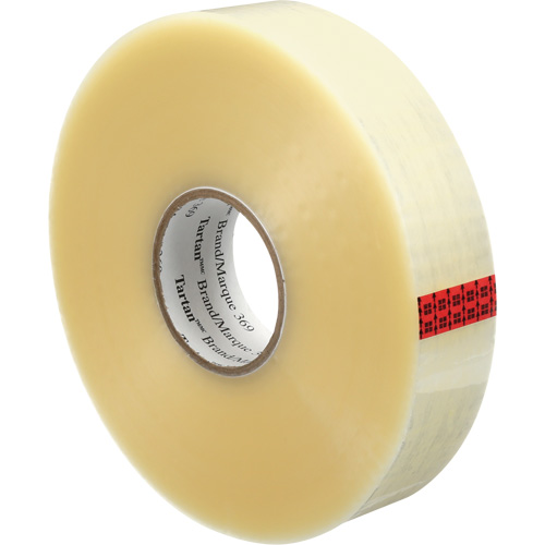 Tartan 369 Box Sealing Tape, Acrylic Adhesive, 1.6 mils, 48 mm (1-22/25") x 914 m (2998') Absolute Business Supply