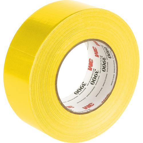 3900 Multi-Purpose Duct Tape, 8 mils, Yellow, 48 mm (2") x 55 m (180') Absolute Business Supply