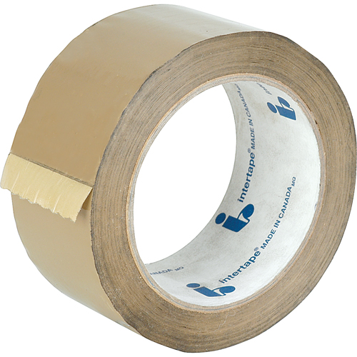 Box Sealing Tape, Hot Melt Adhesive, 1.6 mils, 48 mm (1-22/25") x 100 m (328') Absolute Business Supply