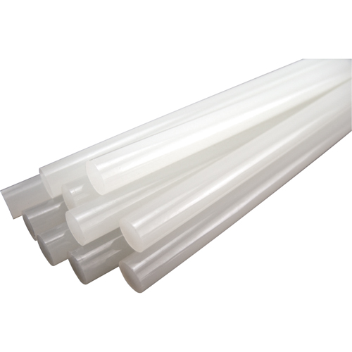B&acirc;ton de colle, 7/16" dia x 10" lo, Transparent Absolute Business Supply
