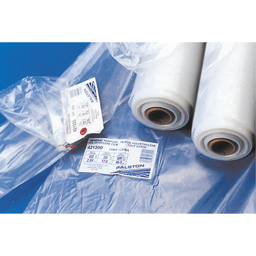 Feuille en poly - usage l&eacute;ger, 177' lo, 8-1/2' la Absolute Business Supply