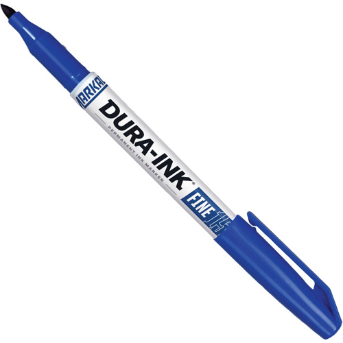 Marqueurs Dura-Ink - no 15, Bleu, Pointe Fin Absolute Business Supply