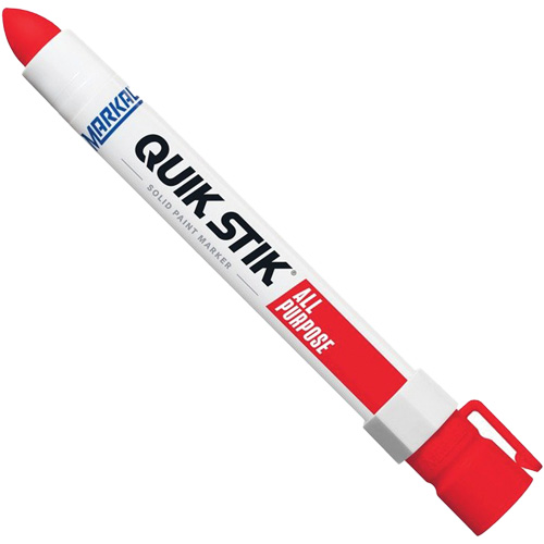 Quik Stik&reg; Twist-Up Paint Markers, Liquid, Red Absolute Business Supply