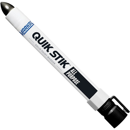 Quik Stik&reg; Twist-Up Paint Markers, Liquid, Black Absolute Business Supply