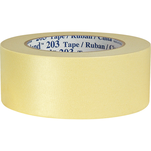 Rubans-cache Highland 203, 48 mm (2") x 55 m (180'), Beige Absolute Business Supply