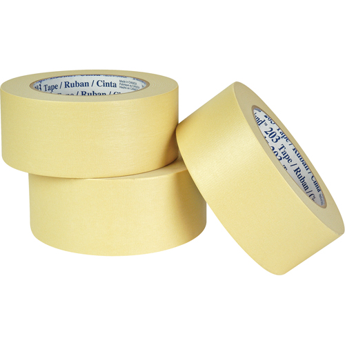 Rubans-cache Highland 203, 48 mm (2") x 55 m (180'), Beige Absolute Business Supply