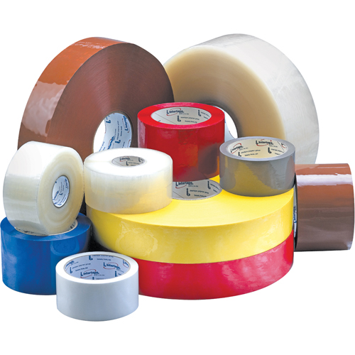 Box Sealing Tape, Acrylic Adhesive, 2.1 mils, 48 mm (1-22/25") x 100 m (328') Absolute Business Supply