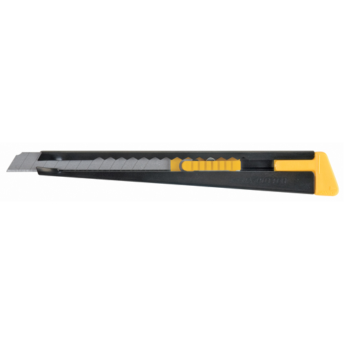 Standard-Duty Knife ATK600, 9 mm, Carbon Steel, Plastic Handle Absolute Business Supply
