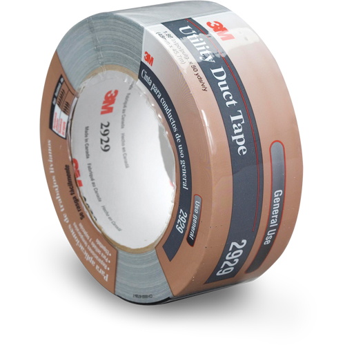 2929 Multi-Purpose Duct Tape, 6 mils, Silver, 48 mm (2") x 45.7 m (150') Absolute Business Supply