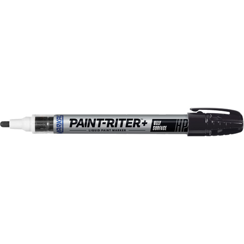 Marqueur pour surfaces huileuses Paint-Riter +, Liquide, Noir Absolute Business Supply