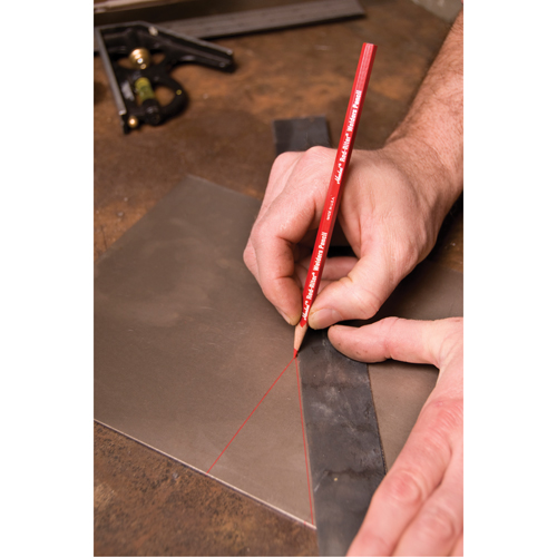 Red-Riter&reg; Welders Pencil, Round Absolute Business Supply