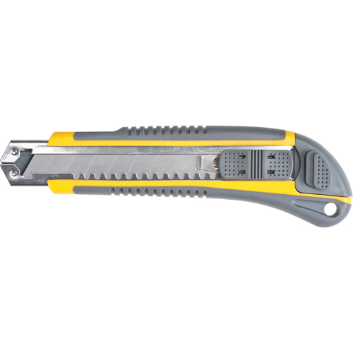 Knife ATK100, 18 mm, Carbon Steel, Rubber Handle Absolute Business Supply
