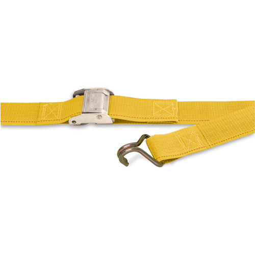 Logistic Straps, Cam Buckle, 2" W x 12' L, 500 lbs. (230 kg) WLL Absolute Business Supply